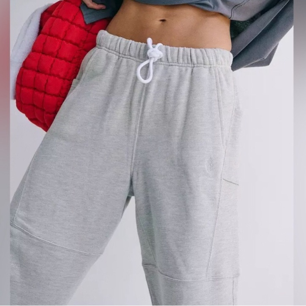 Free People - Top Score Barrel Sweatpants - Picture 2 of 12